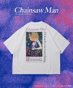 「劇場版『チェンソーマン レゼ篇』プリント クルーネックTシャツ」の「ティザービジュアル」白