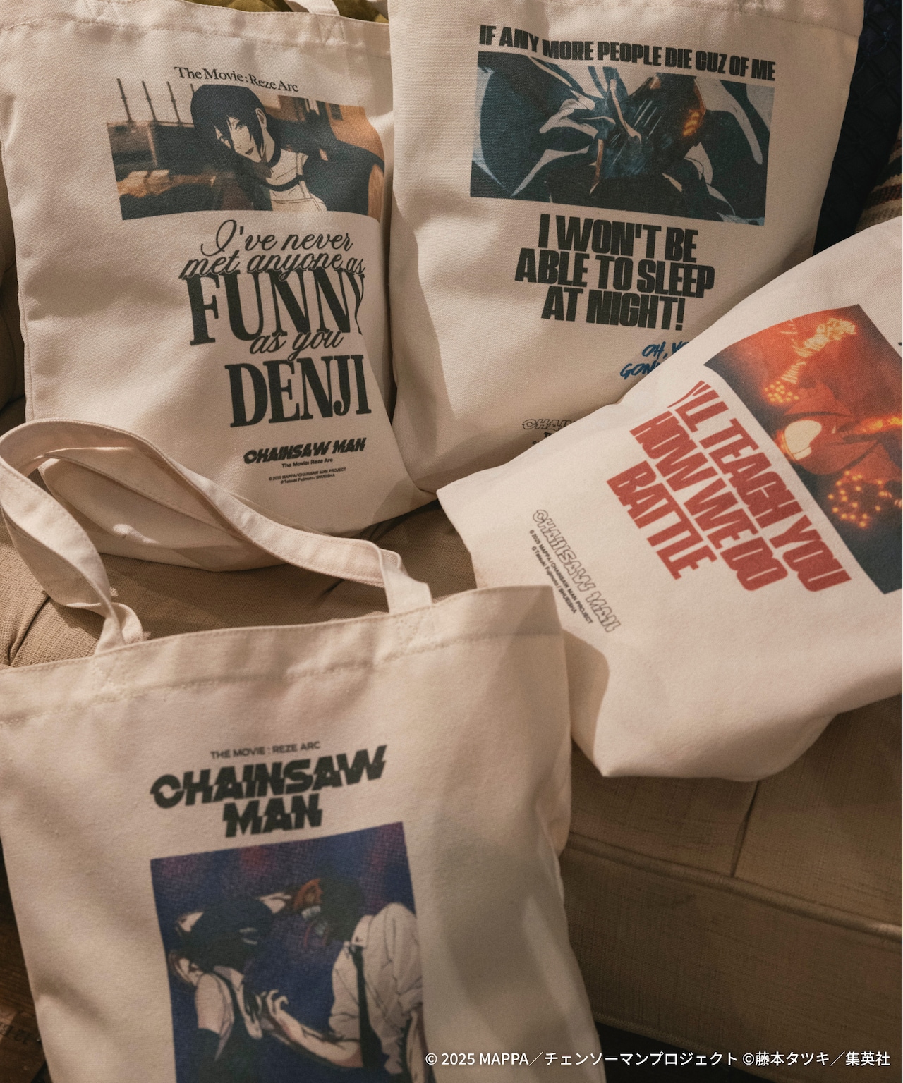 劇場版『チェンソーマン レゼ篇』プリント トートバッグ