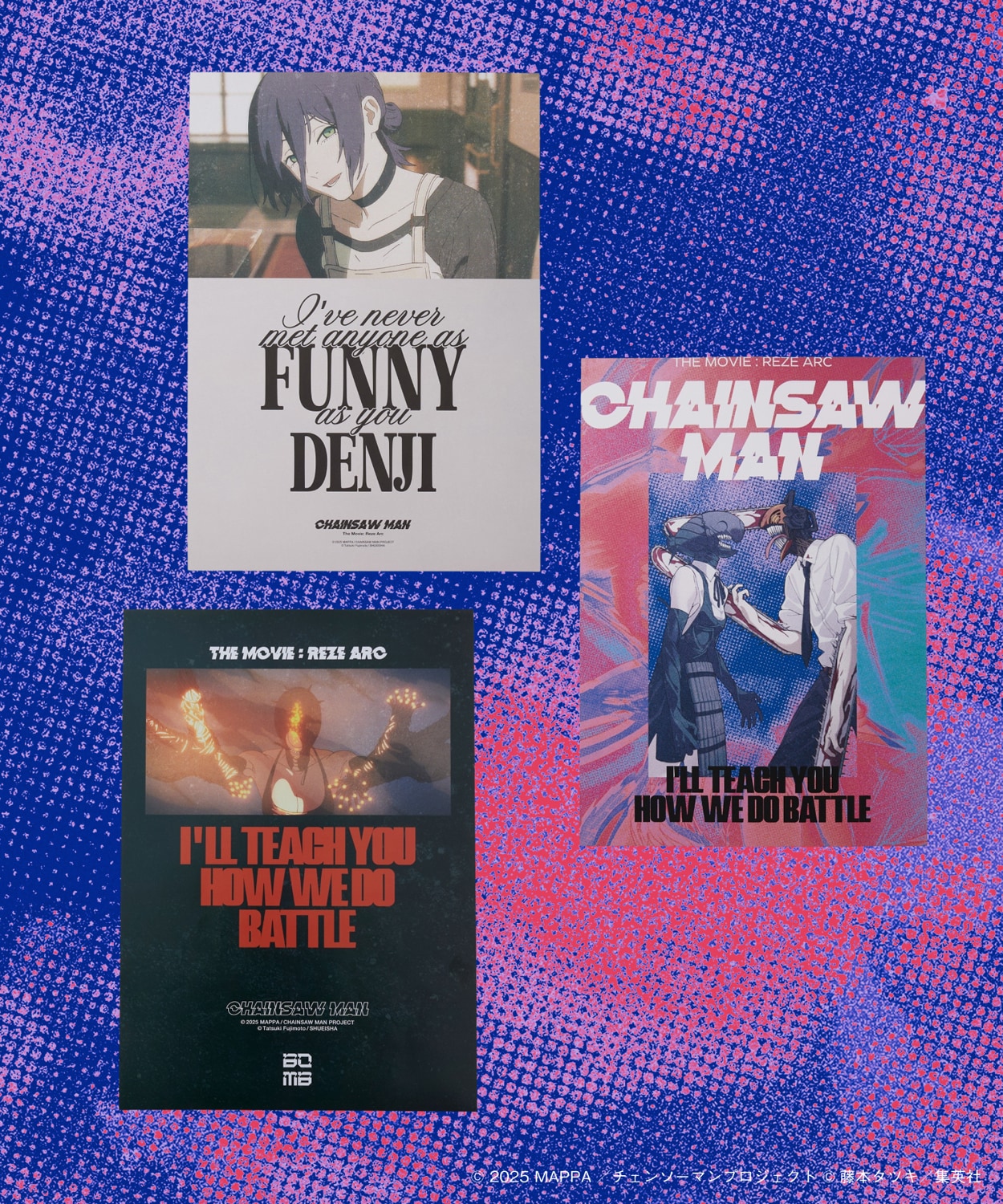 劇場版『チェンソーマン レゼ篇』イラスト ポスター」 - 「チェンソー