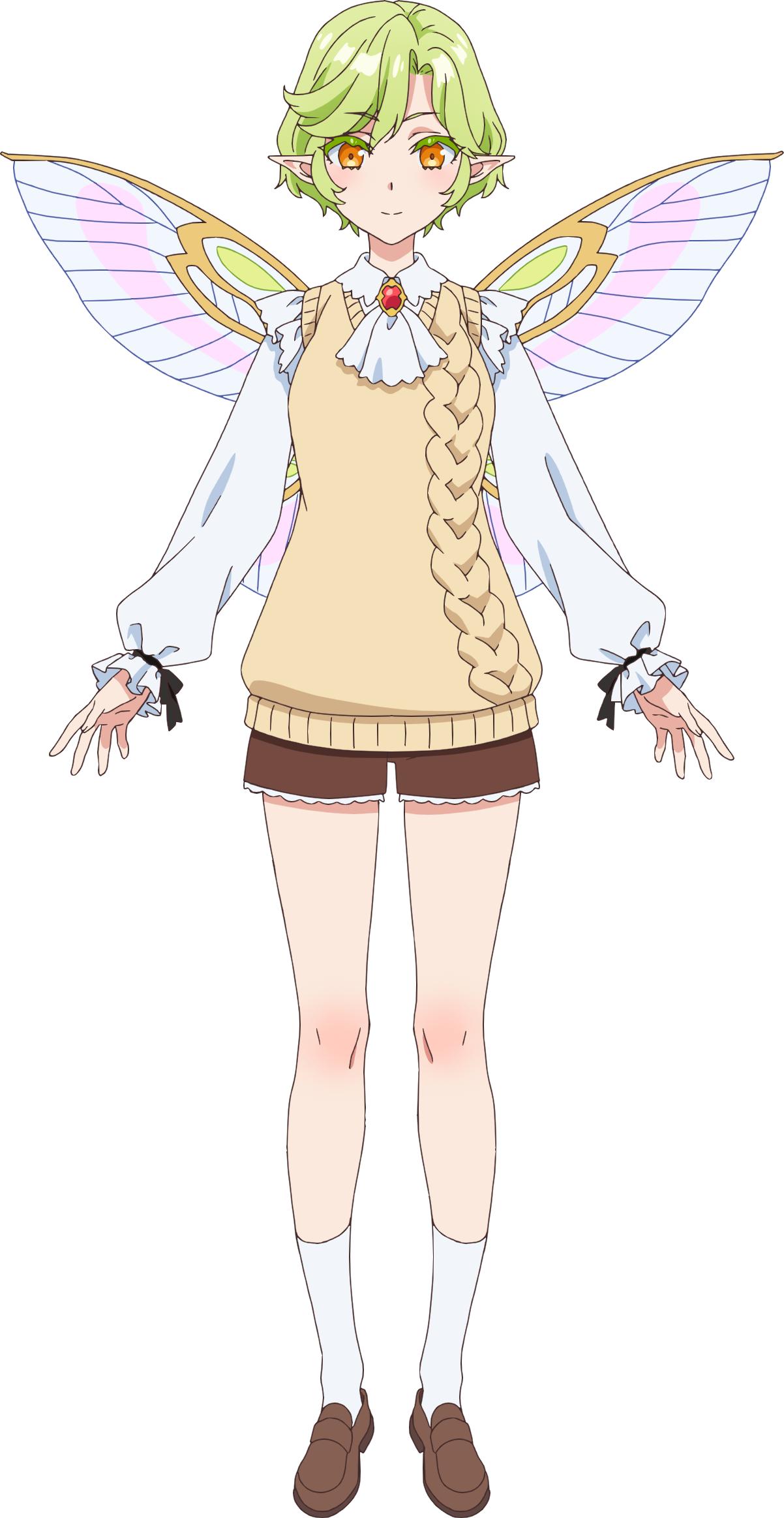 若葉葵（CV：石川由依） (c)来栖夏芽/KADOKAWA/不知火高校製作委員会