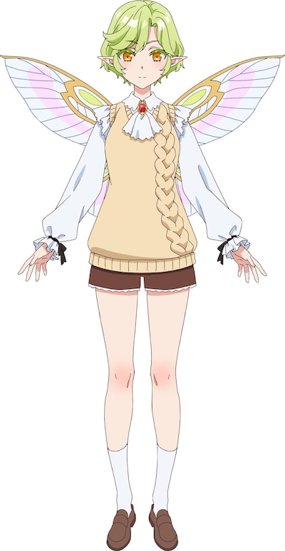 若葉葵（CV：石川由依） (c)来栖夏芽/KADOKAWA/不知火高校製作委員会