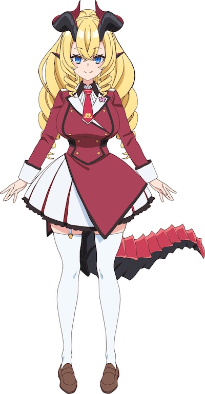 龍崎カリン（CV：沼倉愛美） (c)来栖夏芽/KADOKAWA/不知火高校製作委員会