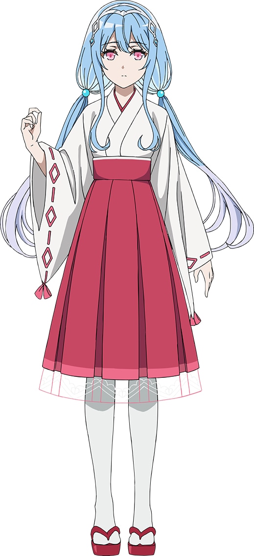 TVアニメ「探偵はもう、死んでいる。Season2」より、ミアの設定画