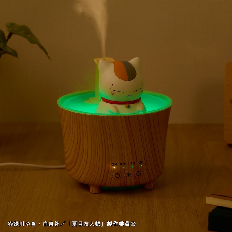 「ルームライト加湿器 ニャンコ先生」
