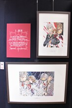 「ヴァンパイア騎士原画展～樋野まつり 画業30年の軌跡～」の様子