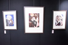 「ヴァンパイア騎士原画展～樋野まつり 画業30年の軌跡～」の様子