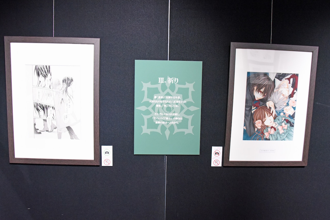 ヴァンパイア騎士原画展～樋野まつり画業30年の軌跡～ モチーフ