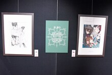 「ヴァンパイア騎士原画展～樋野まつり 画業30年の軌跡～」の様子