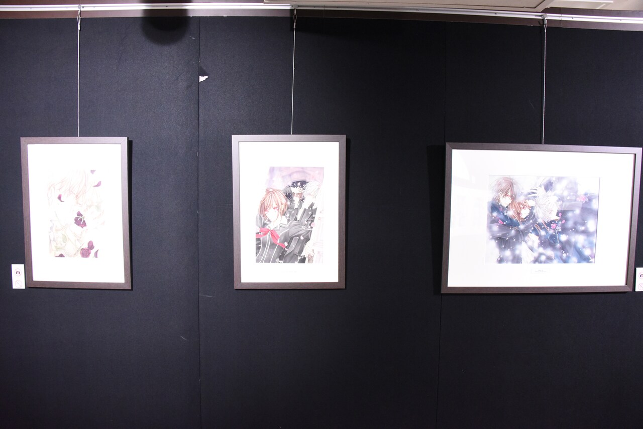 ヴァンパイア騎士原画展～樋野まつり 画業30年の軌跡～」の様子