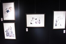 「ヴァンパイア騎士原画展～樋野まつり 画業30年の軌跡～」の様子