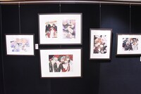 「ヴァンパイア騎士原画展～樋野まつり 画業30年の軌跡～」の様子