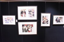 「ヴァンパイア騎士原画展～樋野まつり 画業30年の軌跡～」の様子