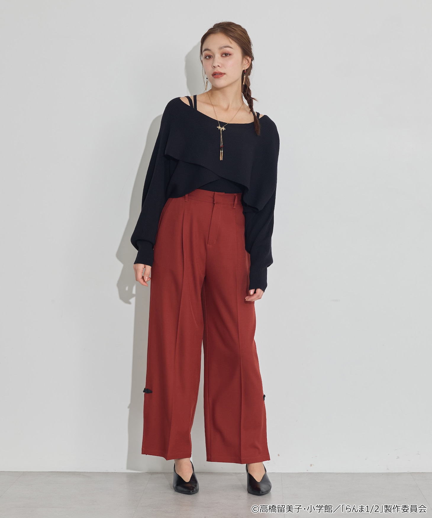 「らんま1/2 チャイナパンツ」の着用イメージ