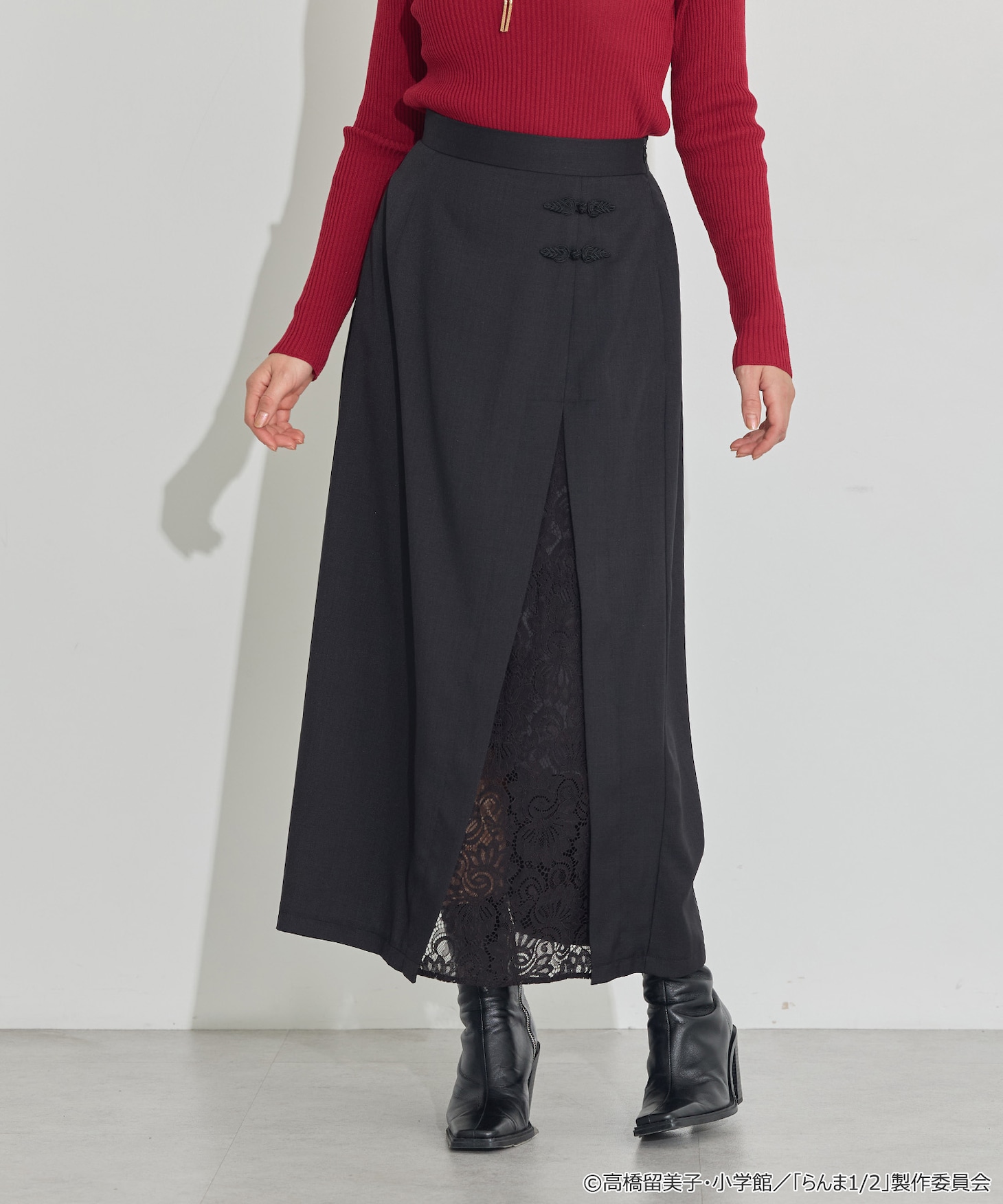 「らんま1/2 チャイナスカート」の着用イメージ