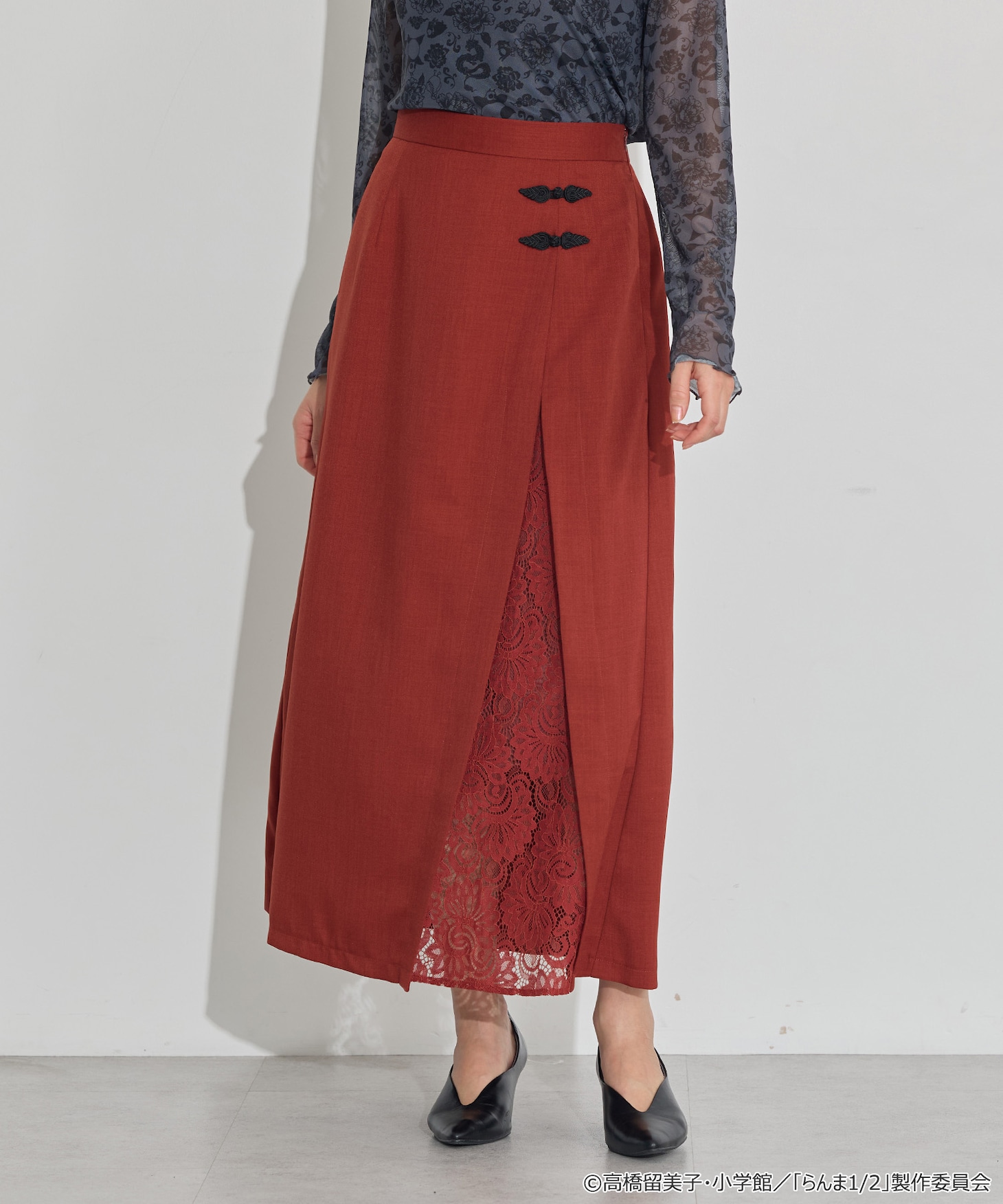 「らんま1/2 チャイナスカート」の着用イメージ