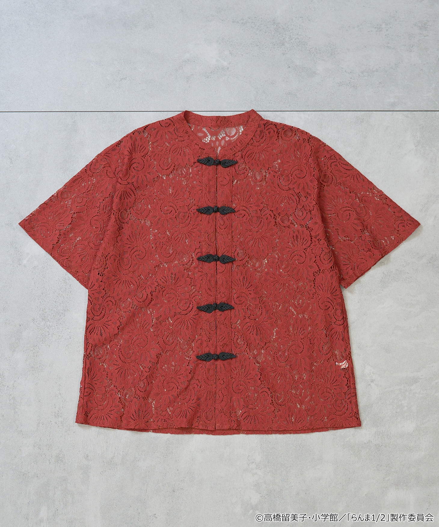 「らんま1/2 チャイナレースシャツ」