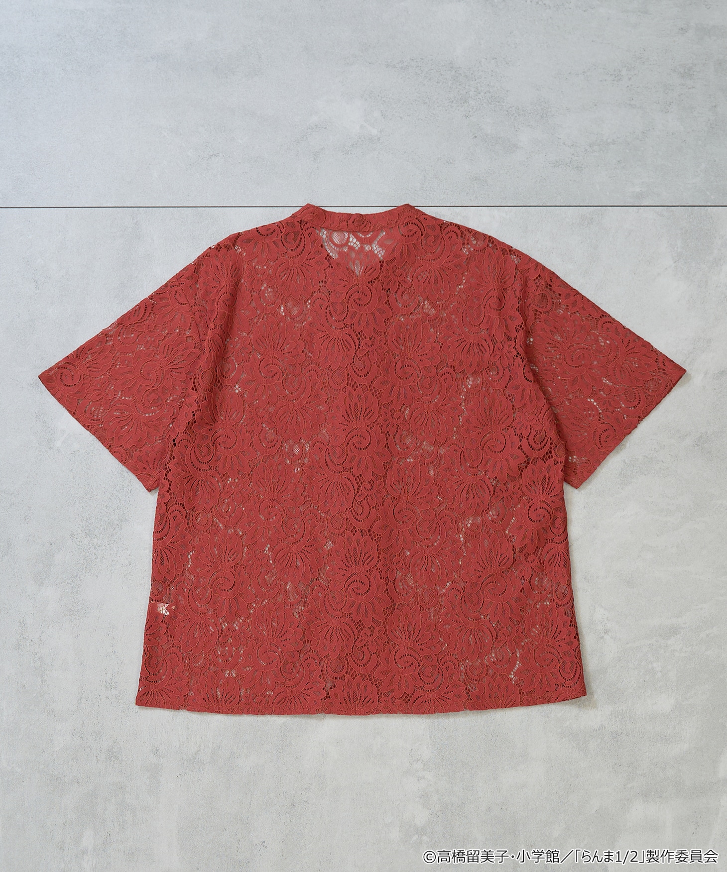 「らんま1/2 チャイナレースシャツ」