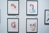 展示されている原画