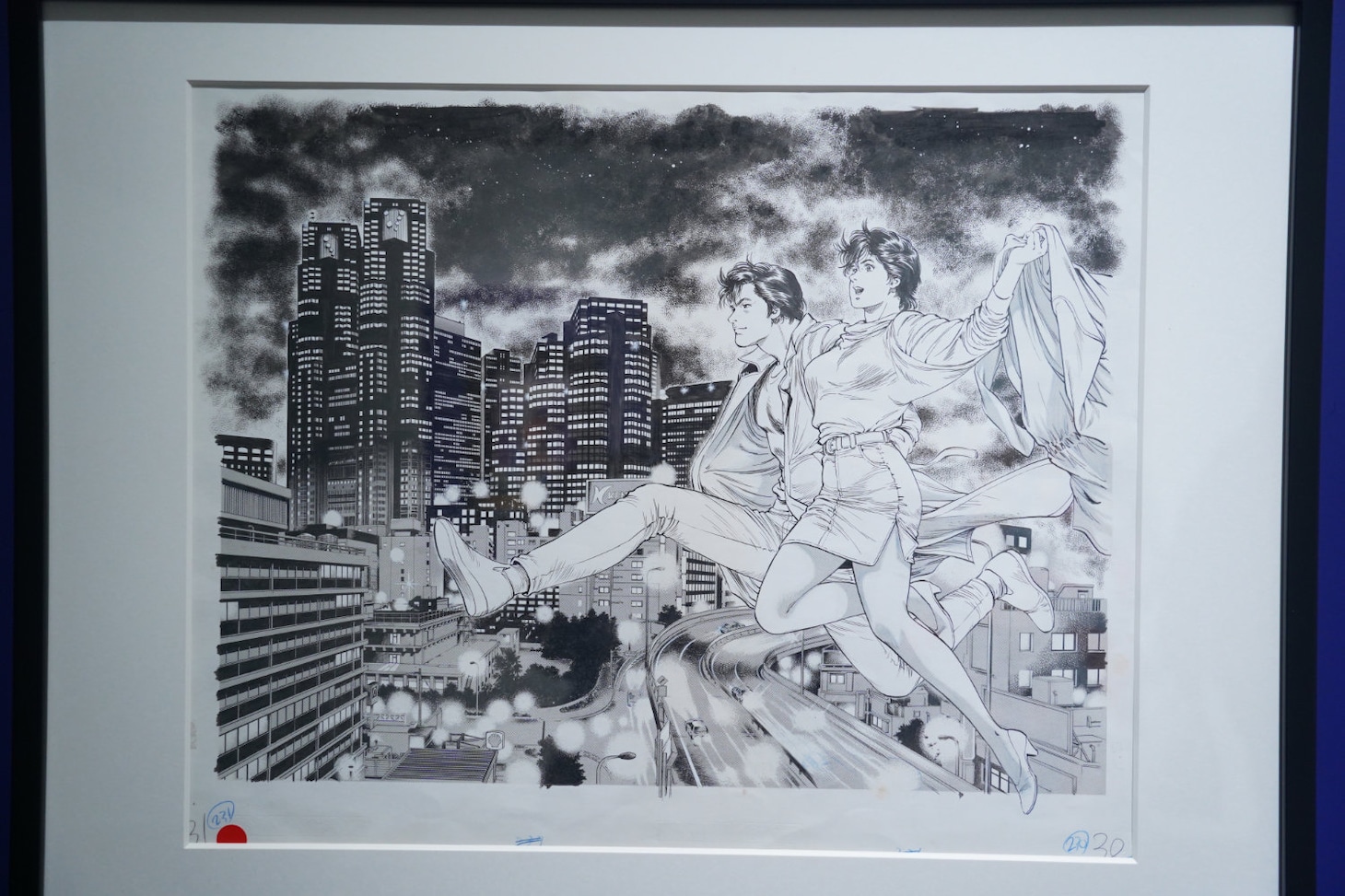 展示されている原画