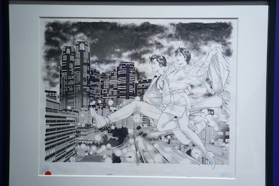 展示されている原画