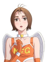 ⻄園寺恋（CV：佐倉綾音）。「男は中身で選ぶ」と豪語する17歳の女子高生。カナタに一目ぼれしてしまう。MFGエンジェルスナンバー7としての顔を持つが、カナタは同一人物とは気づいていない。男性に何度か告白されたことはあるが、付き合った経験はゼロ。 (c)しげの秀一・講談社/MFゴースト製作委員会