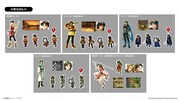 「シリーズ30周年記念 幻想水滸伝I＆II展 ～幻想博物館～」追加グッズのキャラクターステッカーセット (c)Konami Digital Entertainment