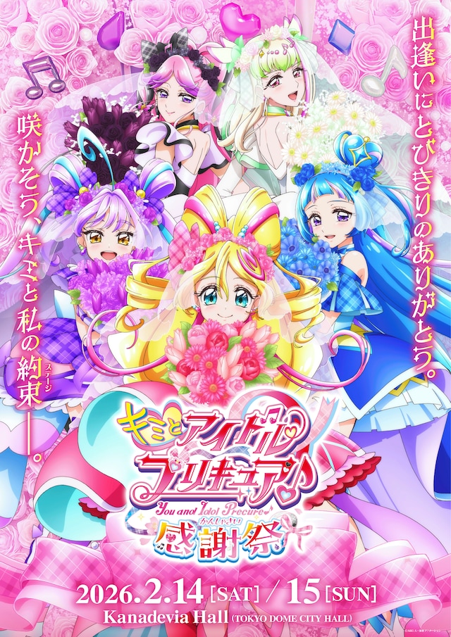 「キミとアイドルプリキュア♪感謝祭」キービジュアル