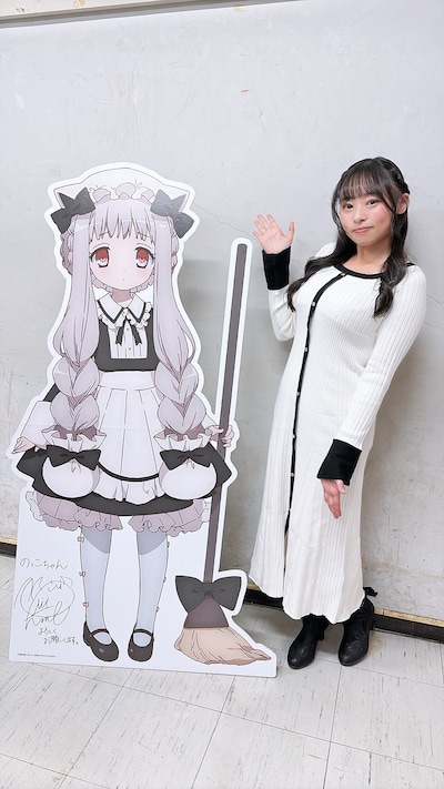 のっこちゃんのパネルと澤田姫