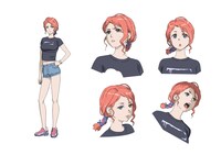 ブラン（CV：杉山里穂）。主人公トリオの調整役。冷静で一歩引いた立場から物を見ているので、よく衝突するカイリとシンをなだめて方向性を示す。