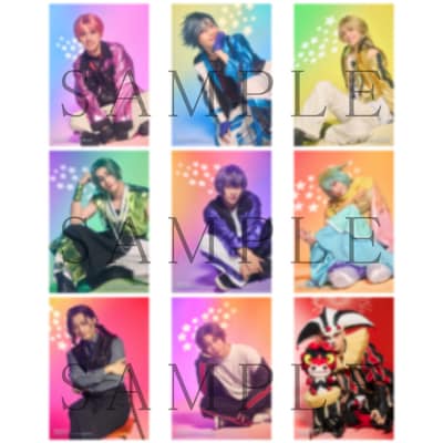 「『Dancing☆Starプリキュア』The Stage3」リピーター特典のブロマイド（全9種）