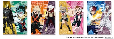 アニメ「僕のヒーローアカデミア」とくら寿司のコラボで用意されたクリアファイル