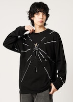 「開｜長袖Tシャツ」