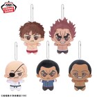 「刃牙」のぬいぐるみがナムコ限定のプライズに、勇次郎の背中にはもちろん“鬼”も