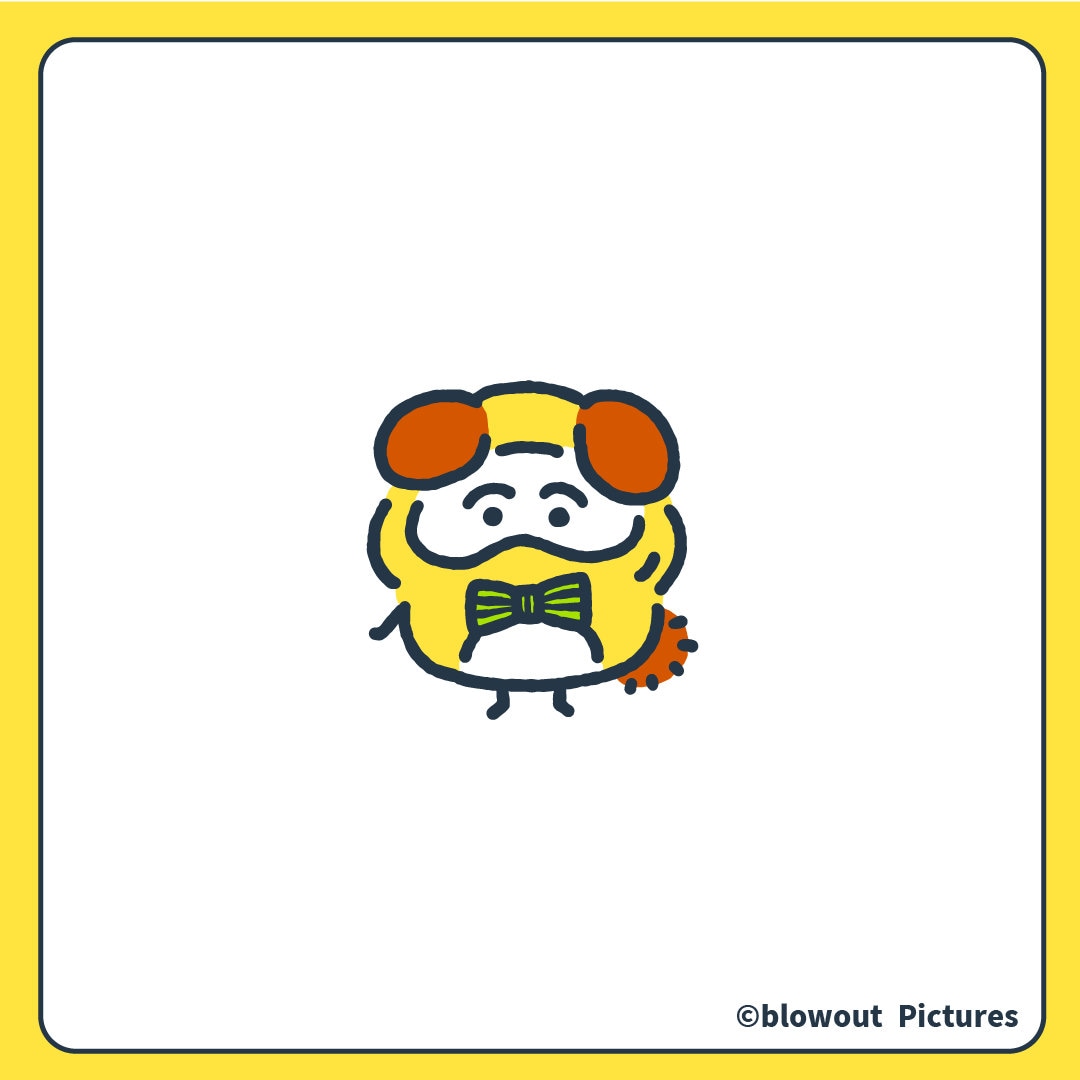 クールに見えて、実はおちゃめないぬのソッチモ。静かにしているときもあるけれど、何かのきっかけで急にテンションアップ！そんな自分も大すき。誕生日は11月5日 (c)blowout Music Labels