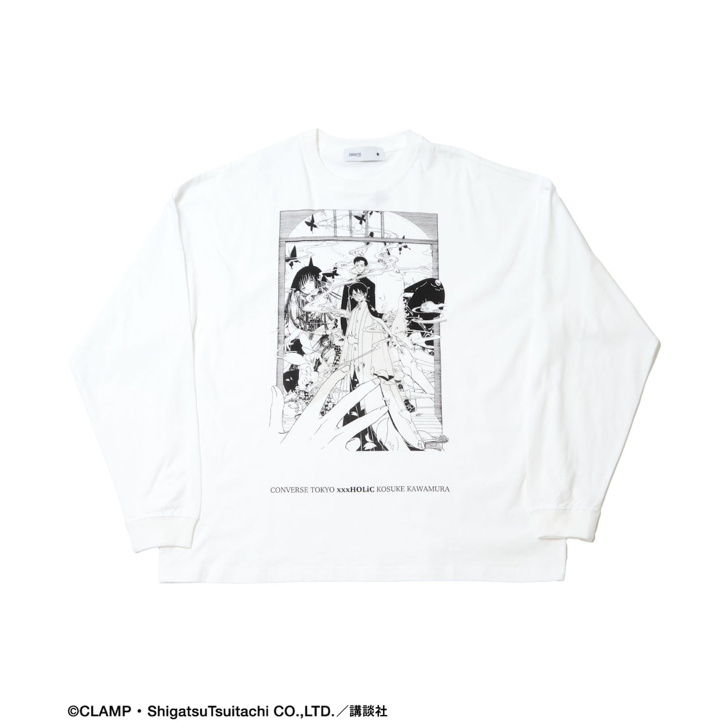 「【CLAMP】『xxxHOLiC』GRAPHIC LONGSLEEVE TEE」(c)CLAMP・ShigatsuTsuitachi CO.,LTD.／講談社