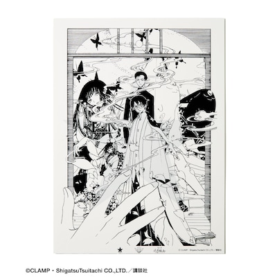 「【CLAMP】『xxxHOLiC』〈KOSUKE KAWAMURA〉SILK SCREEN ART」(c)CLAMP・ShigatsuTsuitachi CO.,LTD.／講談社