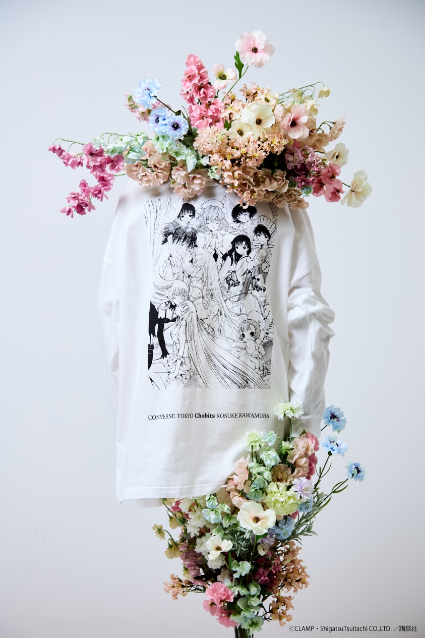 「【CLAMP】『ちょびっツ』GRAPHIC LONGSLEEVE TEE」(c)CLAMP・ShigatsuTsuitachi CO.,LTD.／講談社
