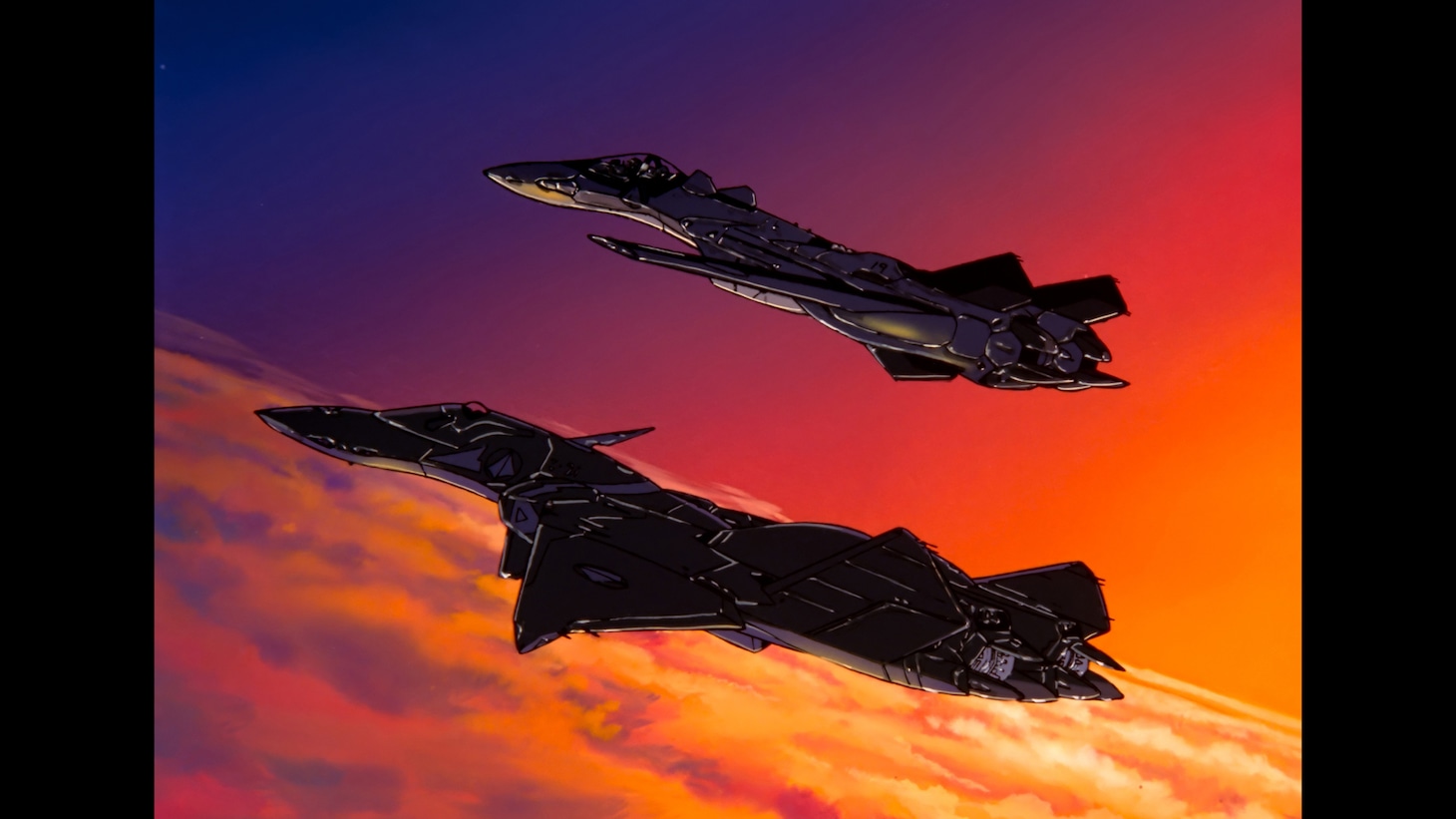 「マクロスプラス MOVIE EDITION」4Kリマスター版の場面カット (c)1995 BIGWEST/MACROSS PLUS PROJECT