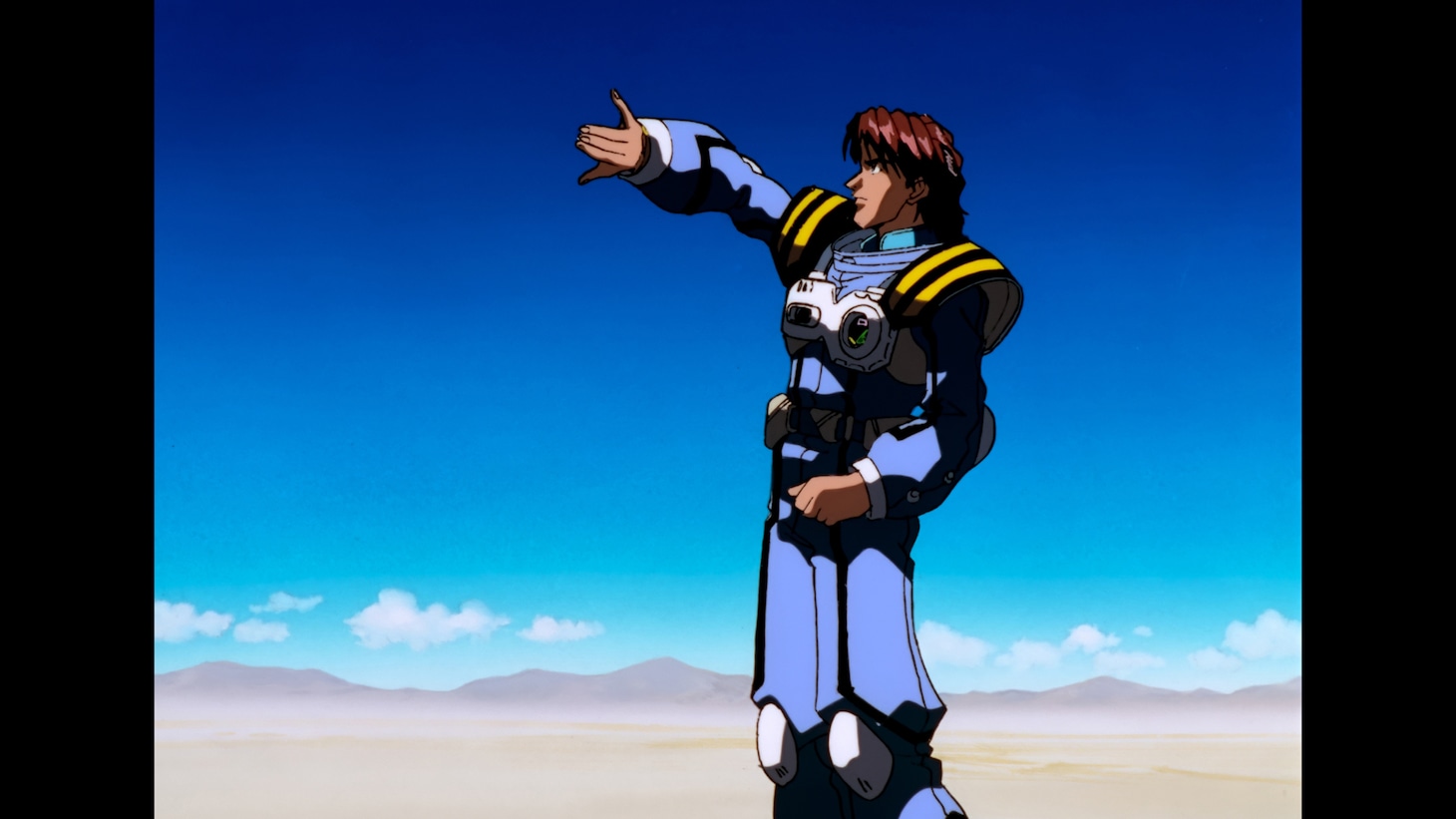 「マクロスプラス MOVIE EDITION」4Kリマスター版の場面カット (c)1995 BIGWEST/MACROSS PLUS PROJECT