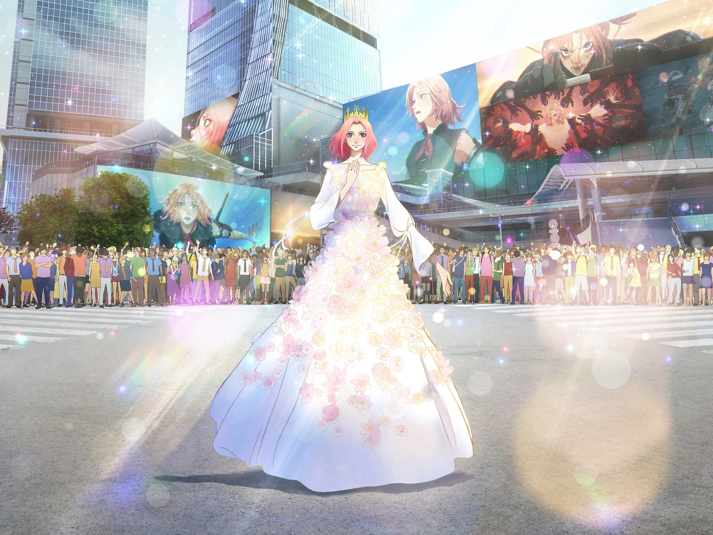 映画「果てしなきスカーレット」ビジュアル (c)2025 スタジオ地図