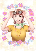 「ママってサバサバしてるから」扉イラスト