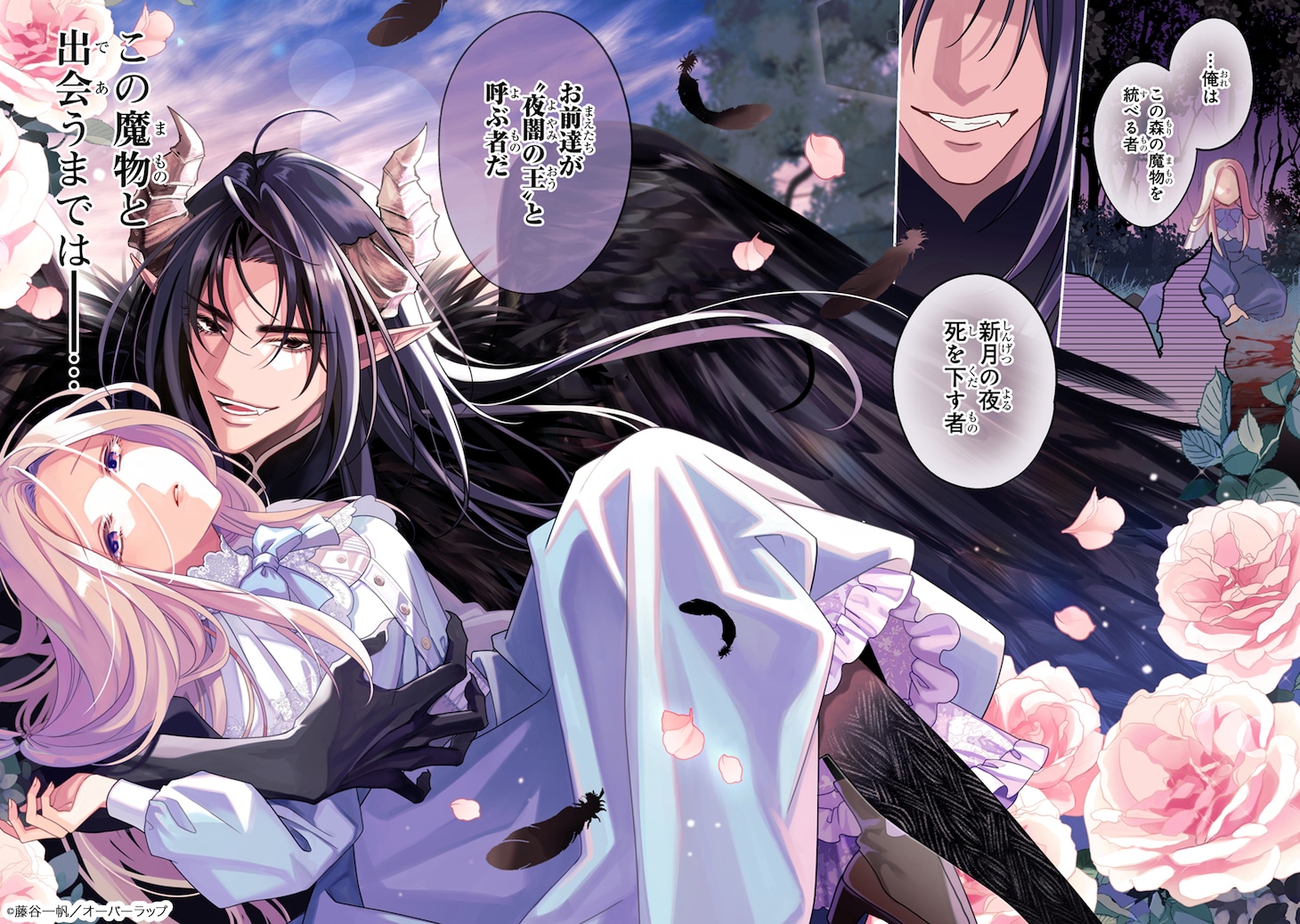 「恋の果てまで、夜闇の王に攫われて」試し読み（1/8）