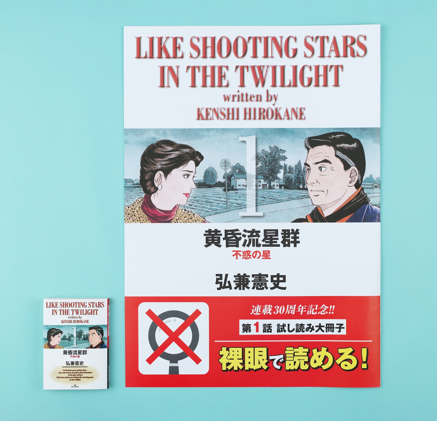 老眼でも読みやすい超巨大試し読み冊子