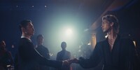 Netflix映画「10DANCE」より。左から町田啓太演じる杉木信也、竹内涼真演じる鈴木信也
