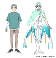 テレビアニメ「キミとアイドルプリキュア♪」より、左から響カイト、キュアコネクト。