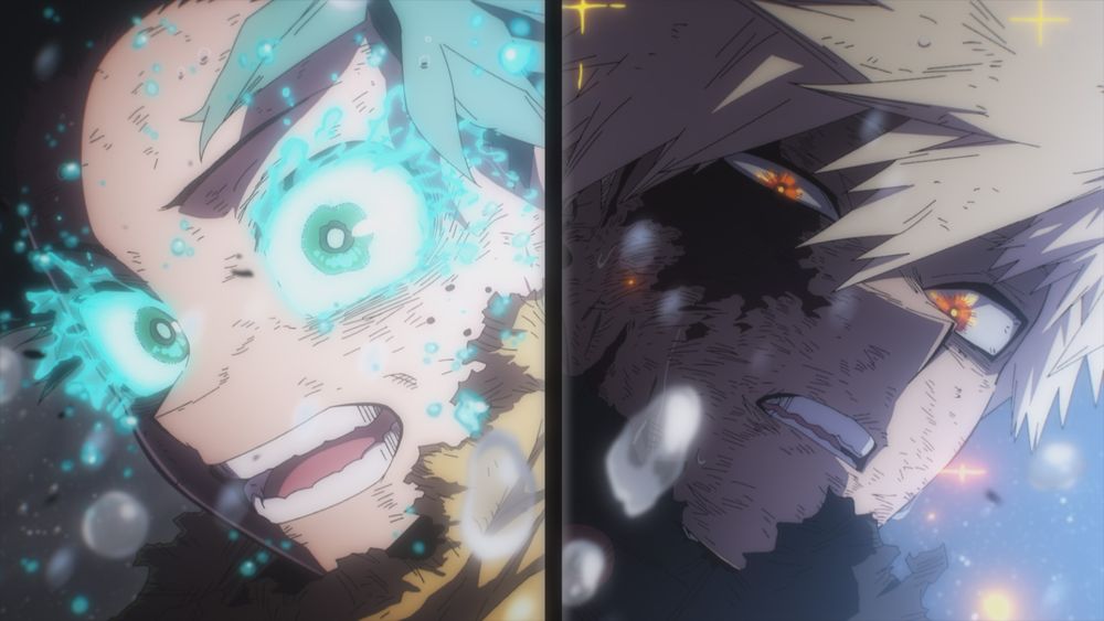 「僕のヒーローアカデミア FINAL SEASON」×「ヴィジランテ -僕のヒーローアカデミア ILLEGALS-」コラボアニメCMのカット