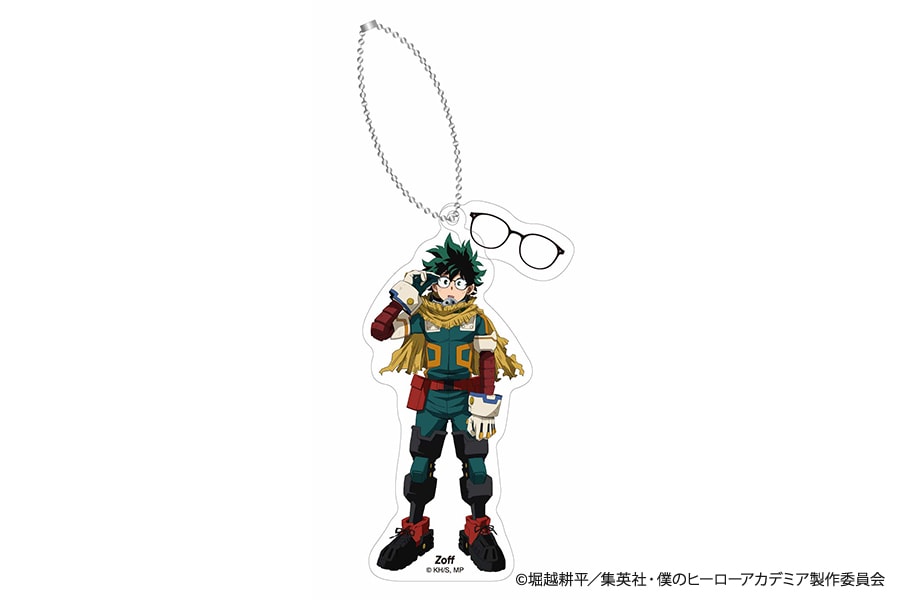 爆豪勝己のオリジナル2連アクリルキーホルダー - 「ヒロアカ」×Zoff