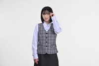 青島智恵子に扮する福田麻貴 (c)「婚活バトルフィールド37」製作委員会