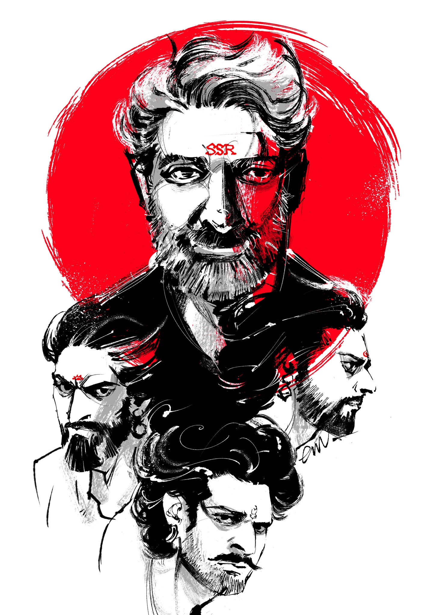 「バーフバリ エピック4K」えすとえむの描き下ろしイラスト