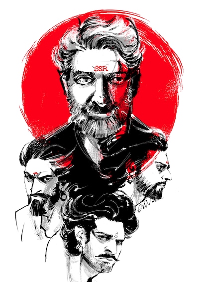 「バーフバリ エピック4K」えすとえむの描き下ろしイラスト